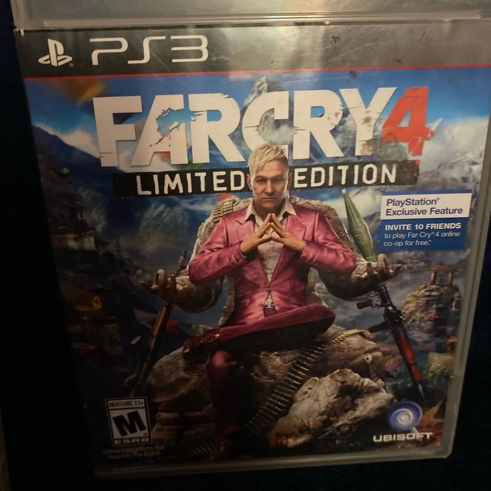 Sony PS3 Game Case Lot - Blue and Multi-Color Covers